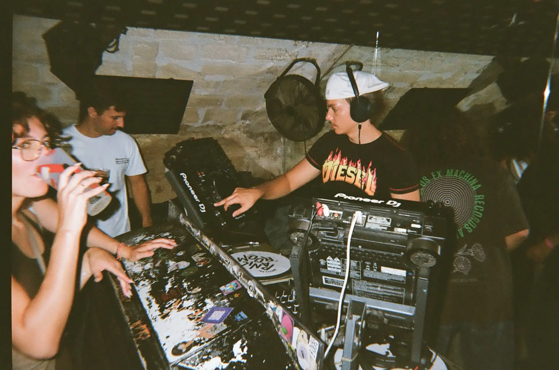 Letché at the decks at Panic Room